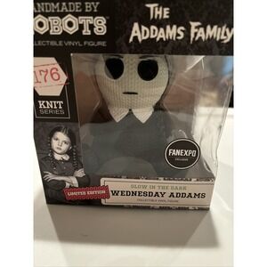 Wednesday Addams Handmade By‎ Robots Vinyl Figure Fan Expo Exclusive New